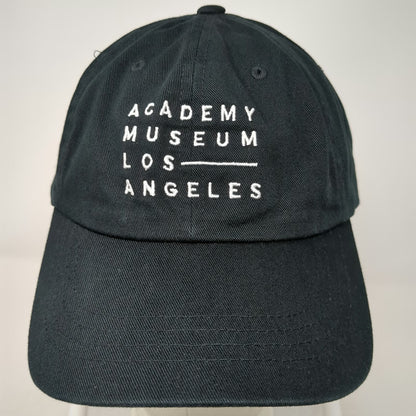 Yupoong Academy Museum Los Angeles Baseball Cap Hat Black One Size Cotton Strap