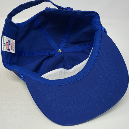 Otto Cap 5 Panel Blue One Size Hat Wyalusing Hotel PA Braided Rope Adjustable