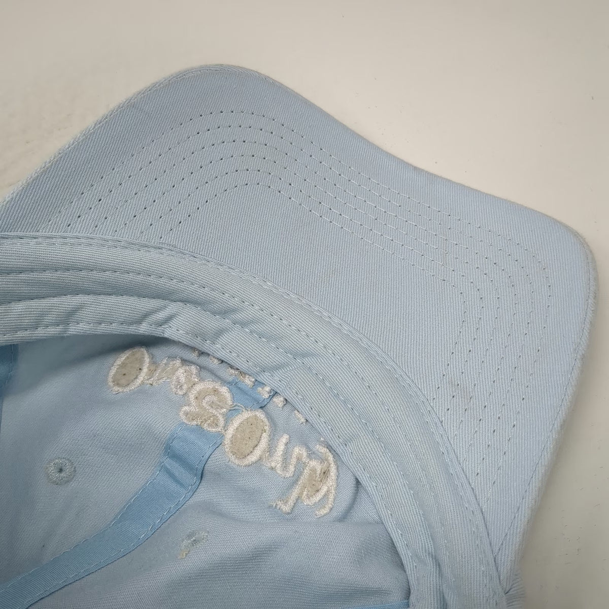 One & Only Palmilla Baseball Cap Blue One Size Adjustable Cotton Strapback Hat
