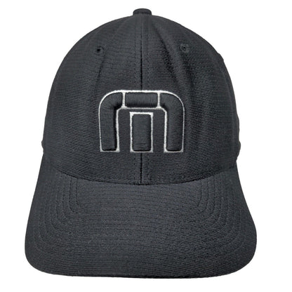 Flexfit Men's Fitted Hat Black Size L/XL Embroidered Travis Matthew Logo