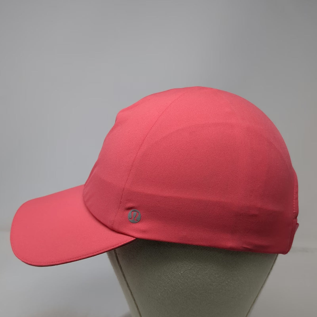 Lululemon Baseball Cap Pink S/M Performance Running Strapback Reflective Hat