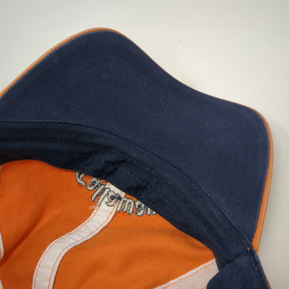 Callaway Baseball Cap Orange One Size Embroidered Golf Logo Slideback Strap Hat