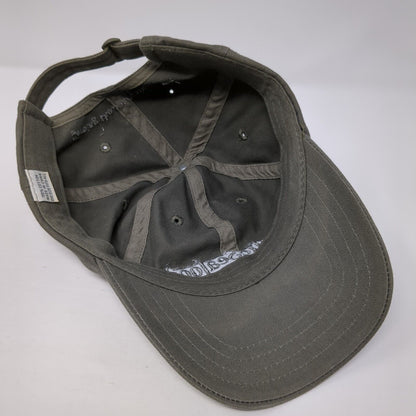 Pacific Seafood Slideback Hat Gray One Size Adjustable Embroidered