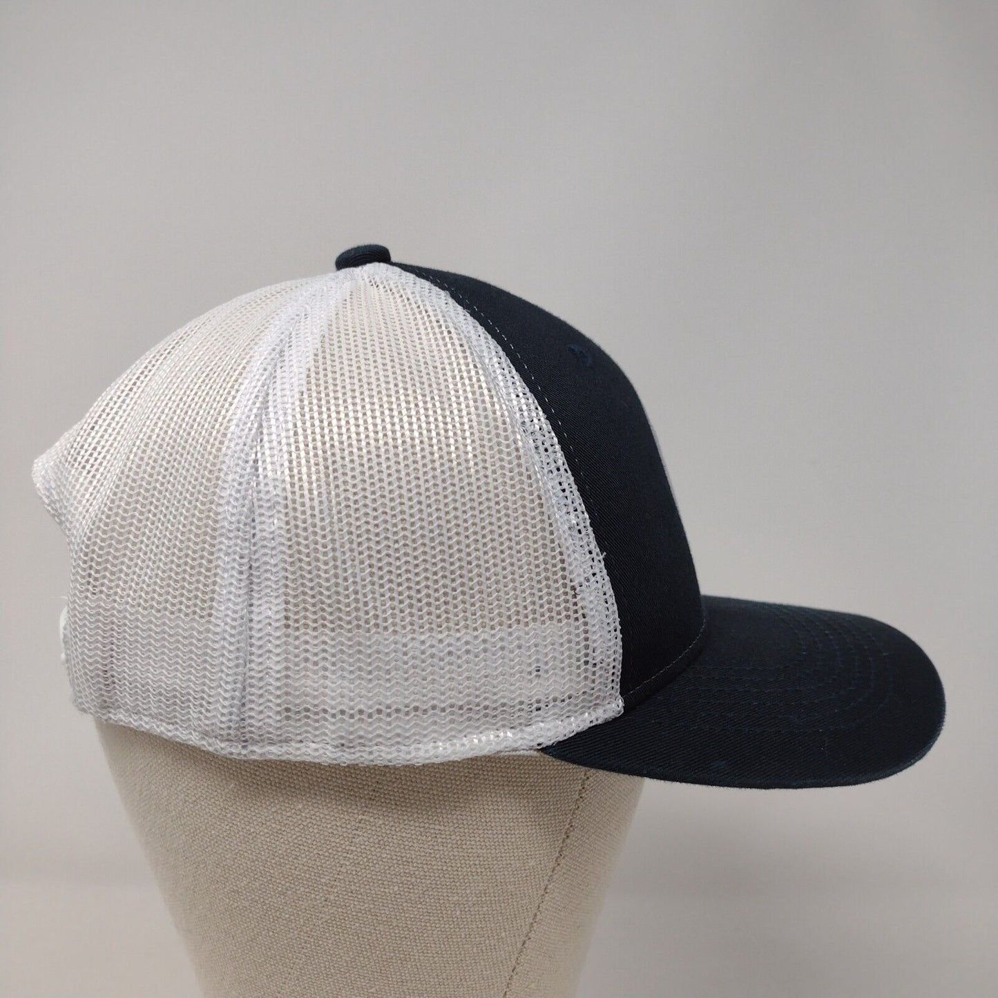 Killik Ladies Snapback Trucker Hat Blue OSFM Adjustable Embroidered Mesh Back