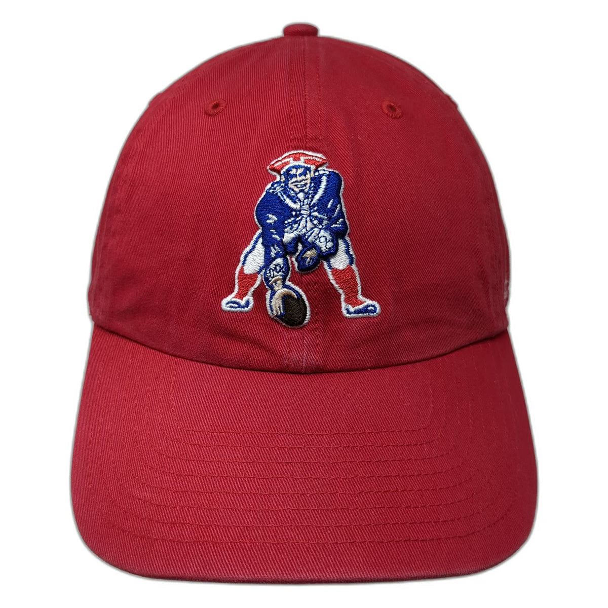 '47 New England Patriots NFL Red One Size Cap Retro Pat Patriot Slideback Hat