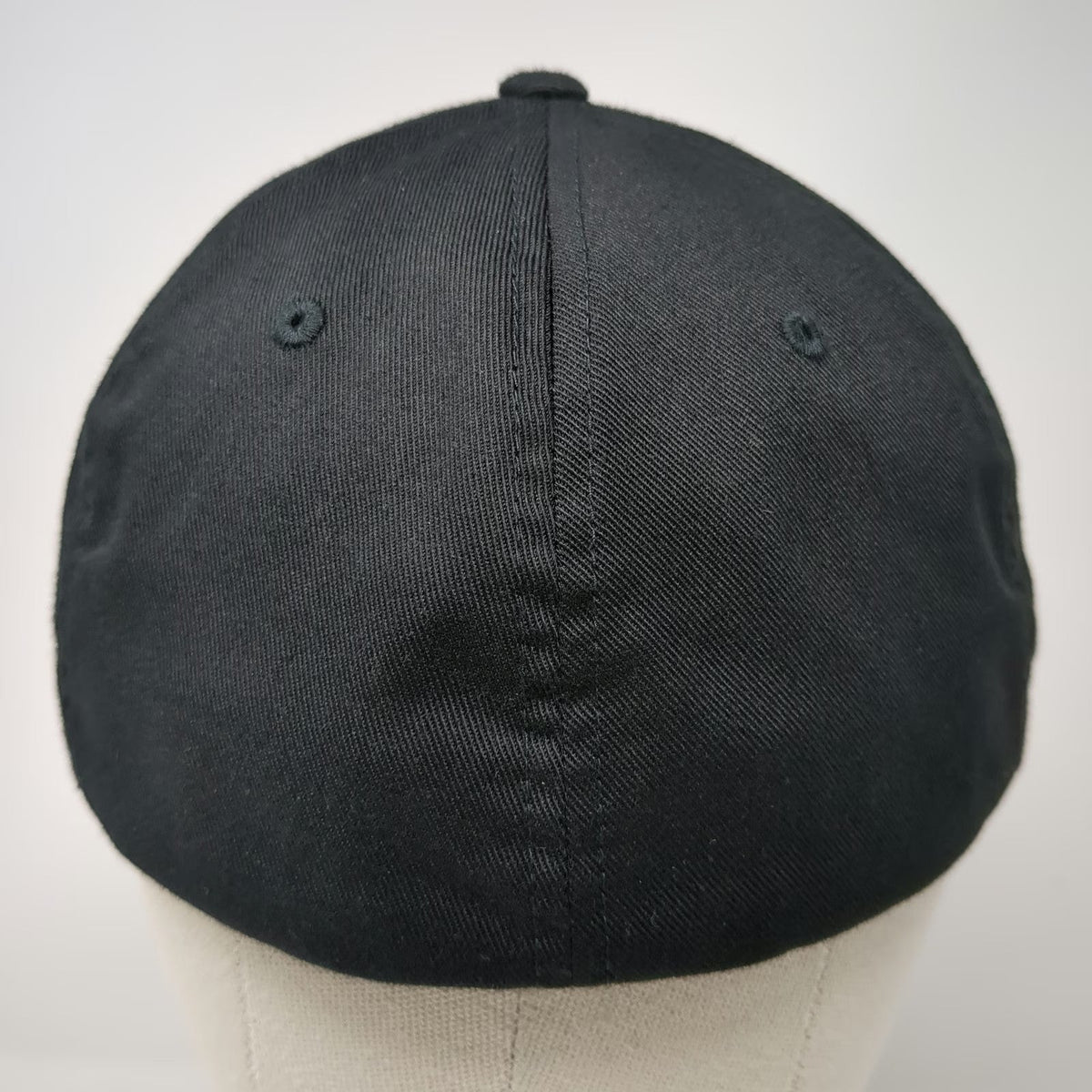Flexfit F-150 Hat Black XL Baseball Cap Stretch Fitted Structured Silver Logo