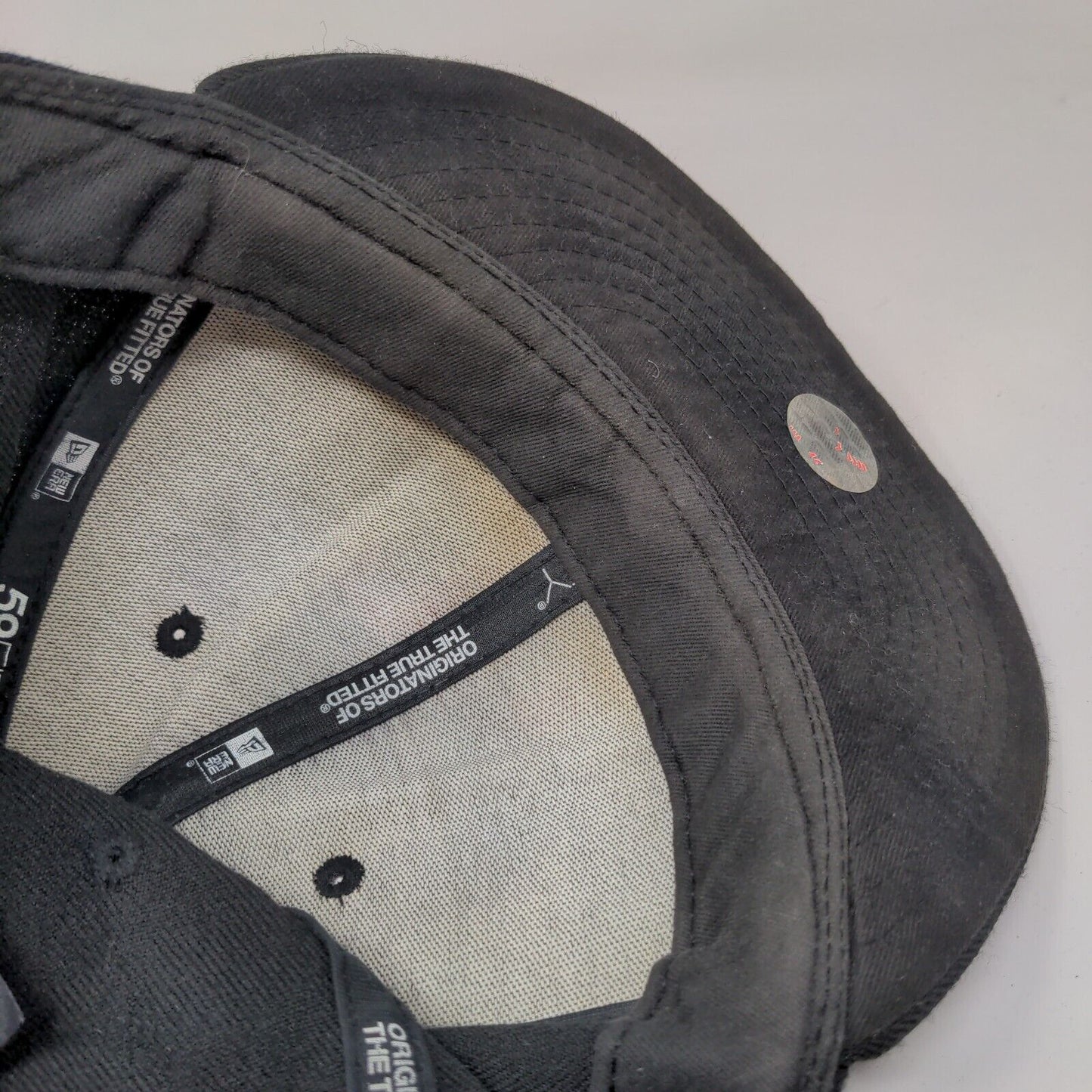 Tampa Bay Rays Fitted Hat Black 7 1/8 Embroidered Logo New Era 59Fifty