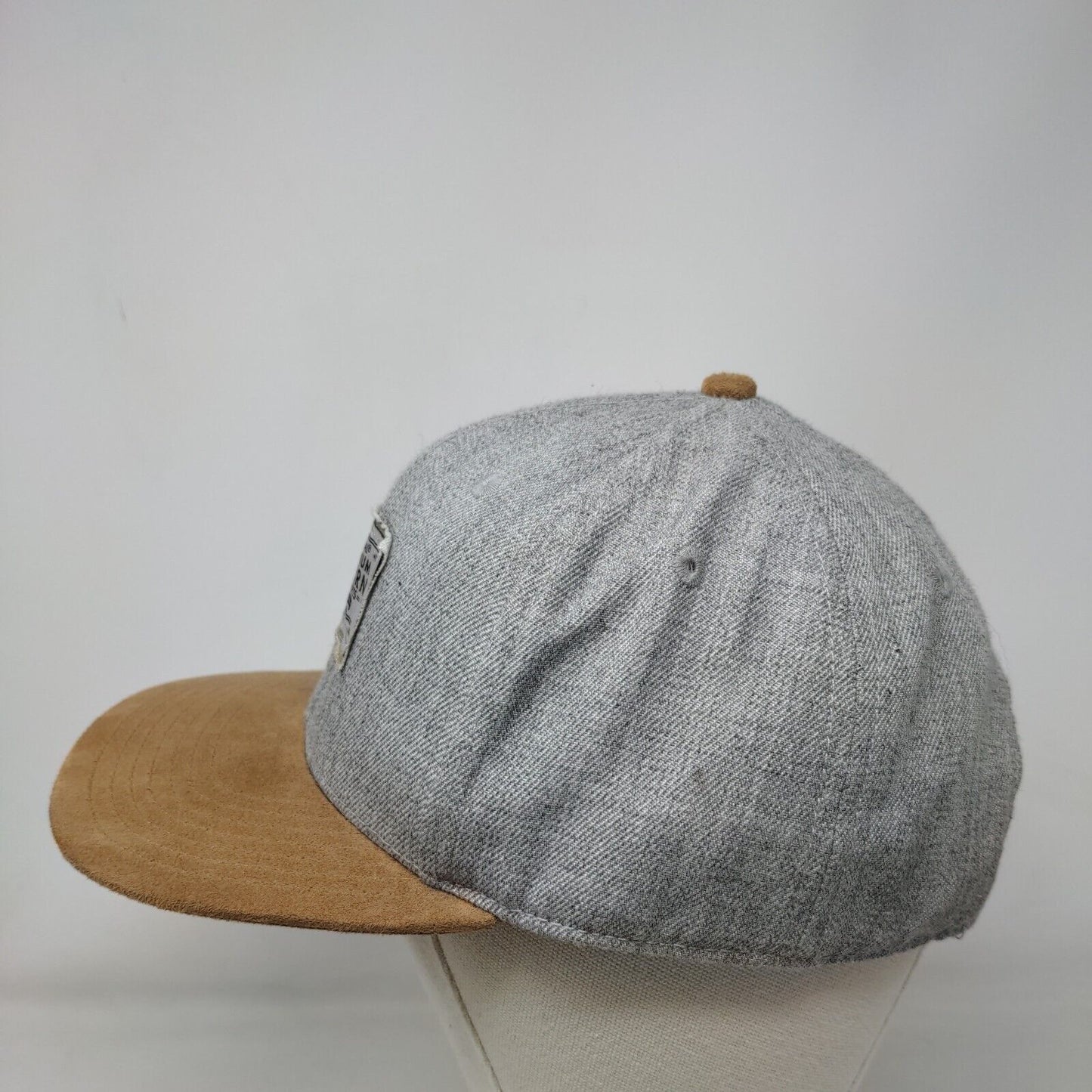 Official Premium California Exports Patch Slideback Hat Gray OSFA Lids