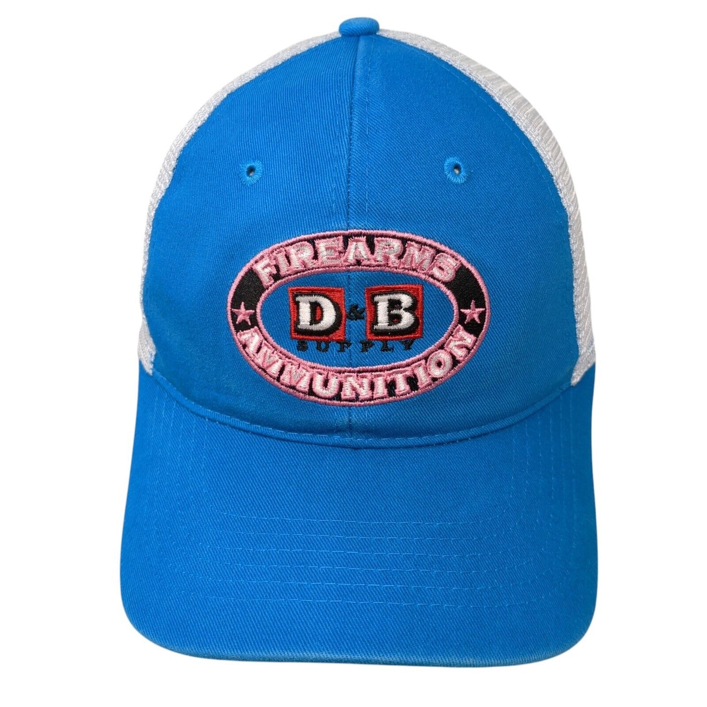 D&B Supply Firearms Ammunition Snapback Trucker Hat Blue One Size