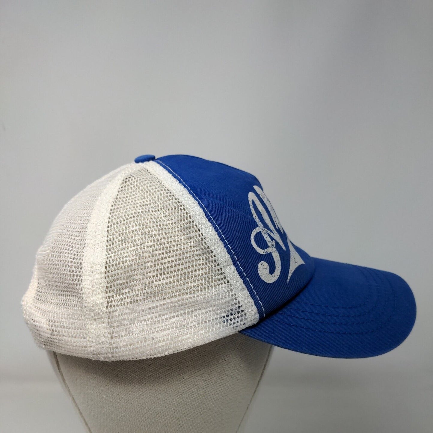 Aloha Snapback Trucker Hat Blue One Size Adjustable Mesh Back Billabong