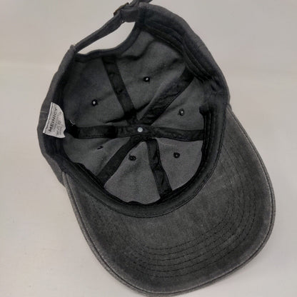 Meinicy Slideback Hat Gray One Size Adjustable Solid Blank Vent Holes