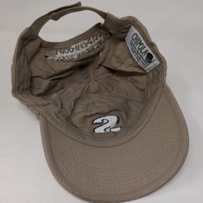Southland Container Inc. Strapback Hat Tan One Size Adjustable Embroidered
