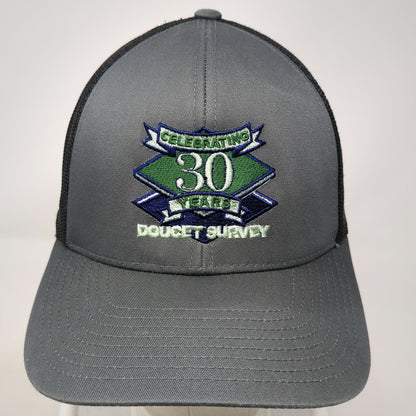 Pacific Headwear Trucker Hat Gray One Size 30 Year Anniversary Doucet Survey