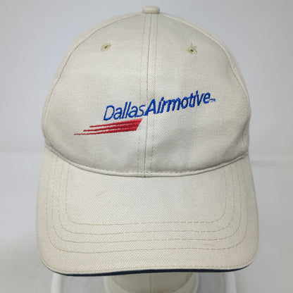 Dallas Airmotive BBA Aviation Slideback Baseball Cap Beige One Size Hat