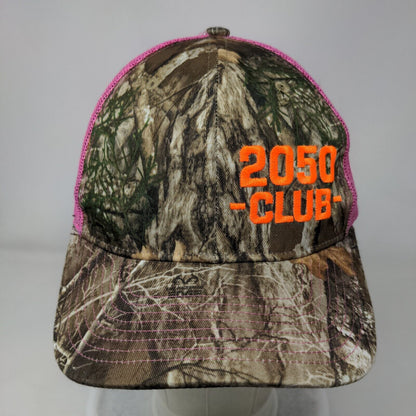 2050 Club Snapback Mesh Back Trucker Hat Camo Small Richardson