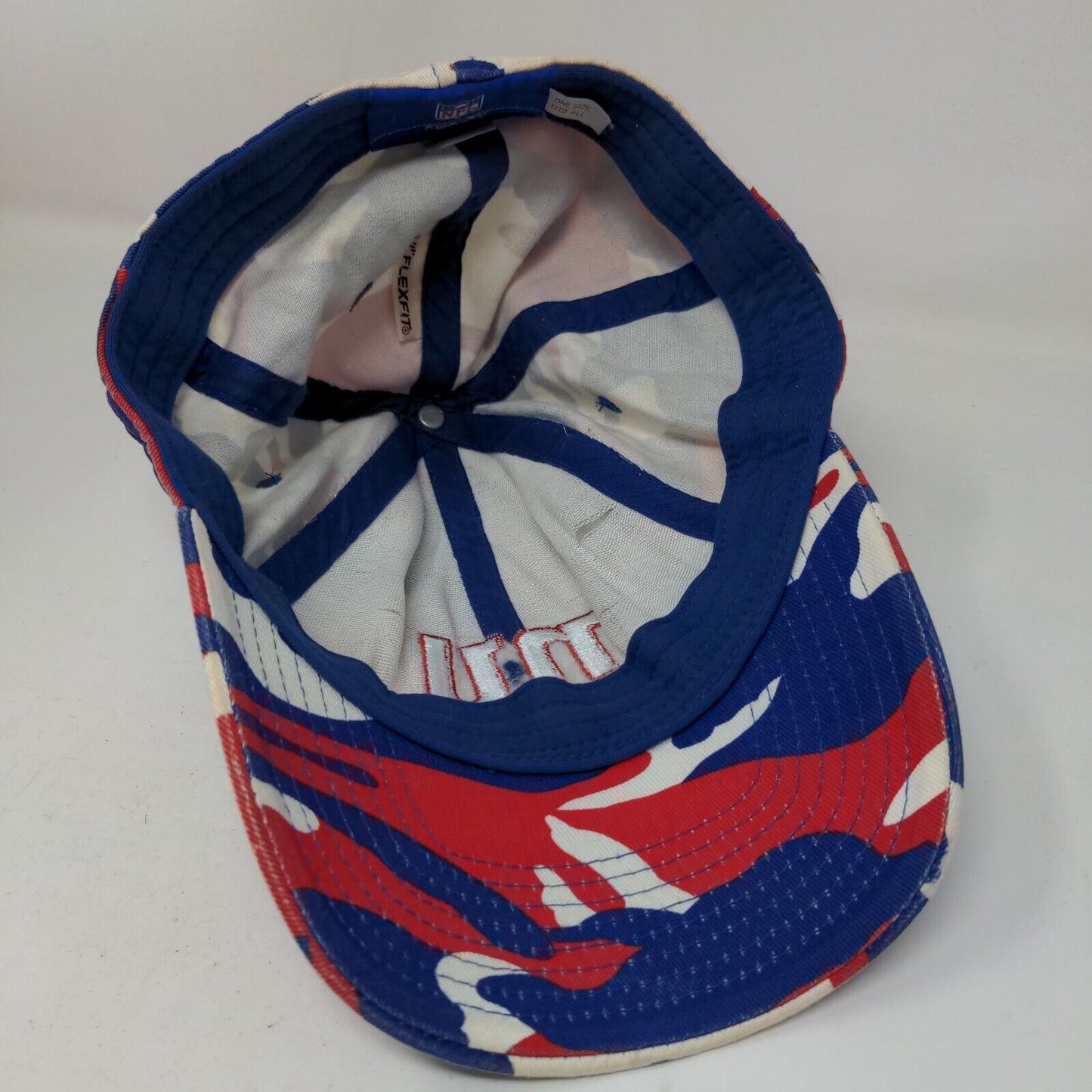 Reebok NFL Men's Fitted Hat Multicolor Camo OSFA Embroidered New York Giants