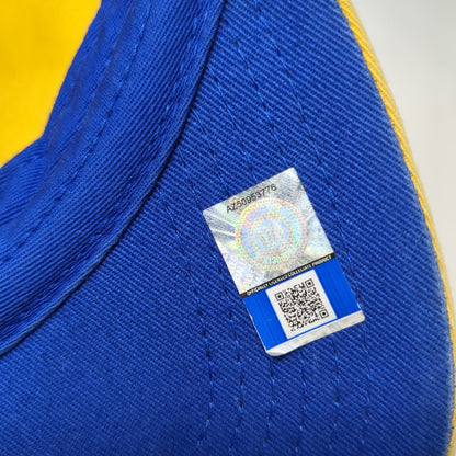 Delaware NCAA Top of the World Trucker Hat Yellow Blue One Size Snapback Mesh