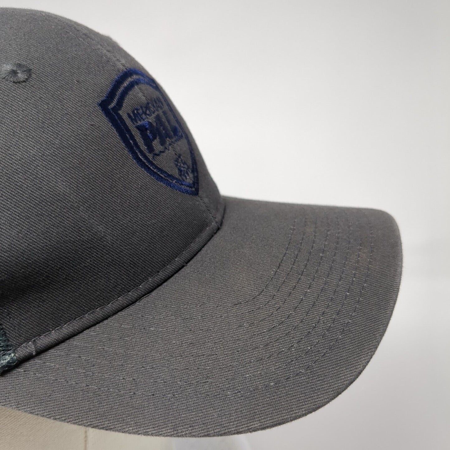 Meridian PAL Snapback Mesh Back Trucker Hat Gray One Size Port Authority