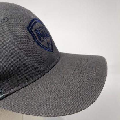 Meridian PAL Snapback Mesh Back Trucker Hat Gray One Size Port Authority