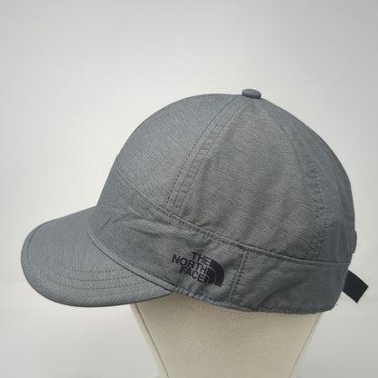 The North Face Army Cap Gray One Size Strapback Logo Outdoor Hiking Active Hat