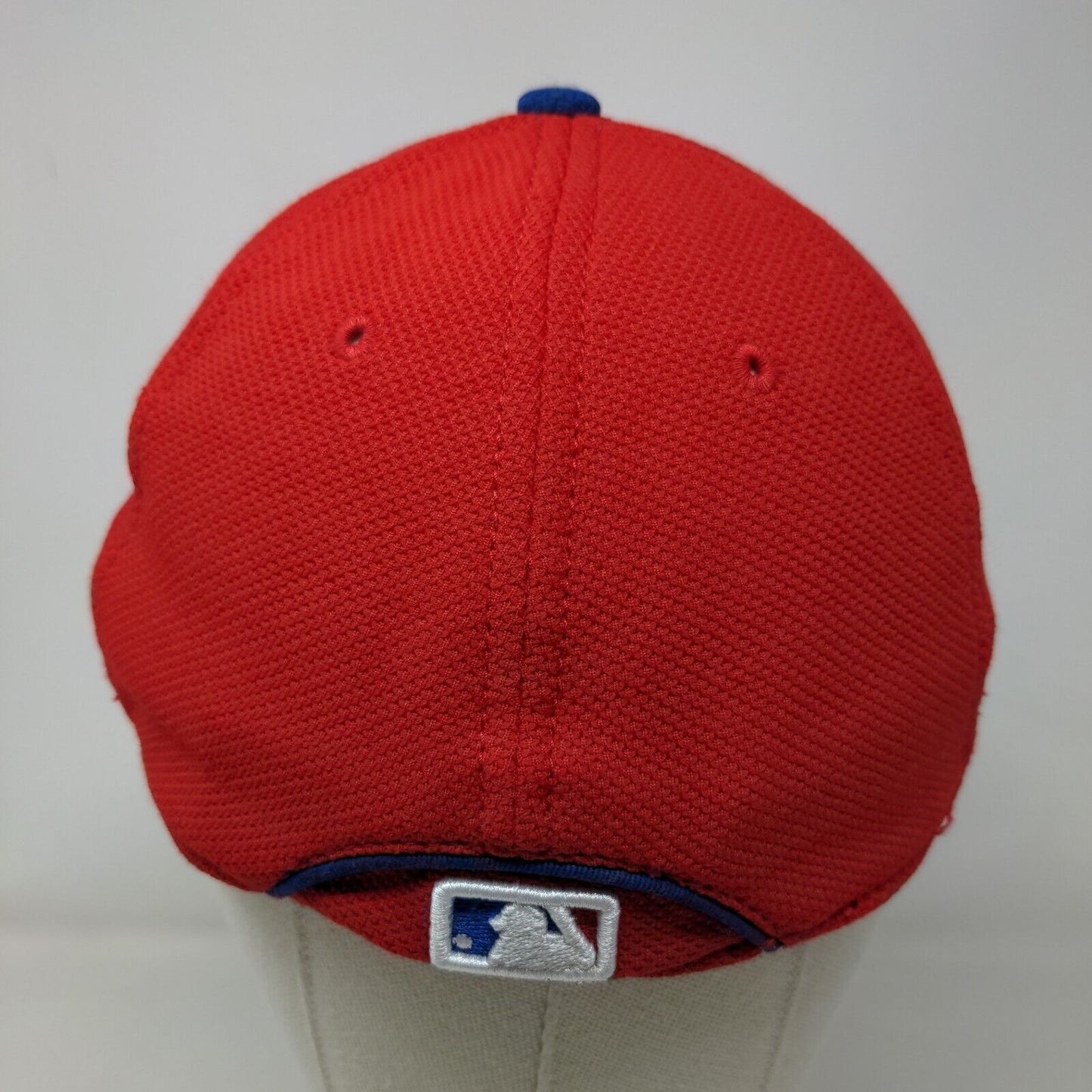 New Era Men's Fitted Hat Red M-L Embroidered Philadelphia Phillies Logo