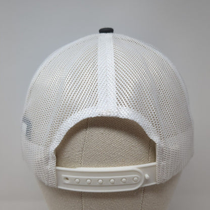 City of Good Snapback Trucker Hat Gray OS Adjustable Mesh Back Port Authority