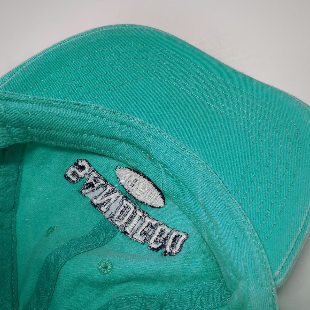 SD Trading Co San Diego California 1850 Blue Baseball Cap One Size Strapback Hat