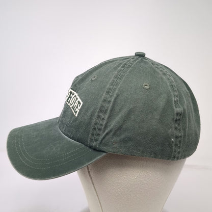 Ahead Baseball Cap Green One Size Jackson Hole Wyoming Est 1914 Strapback Hat