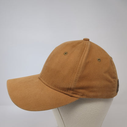 Dri Duck Strapback Hat Brown One Size Adjustable Embroidered Outdoor
