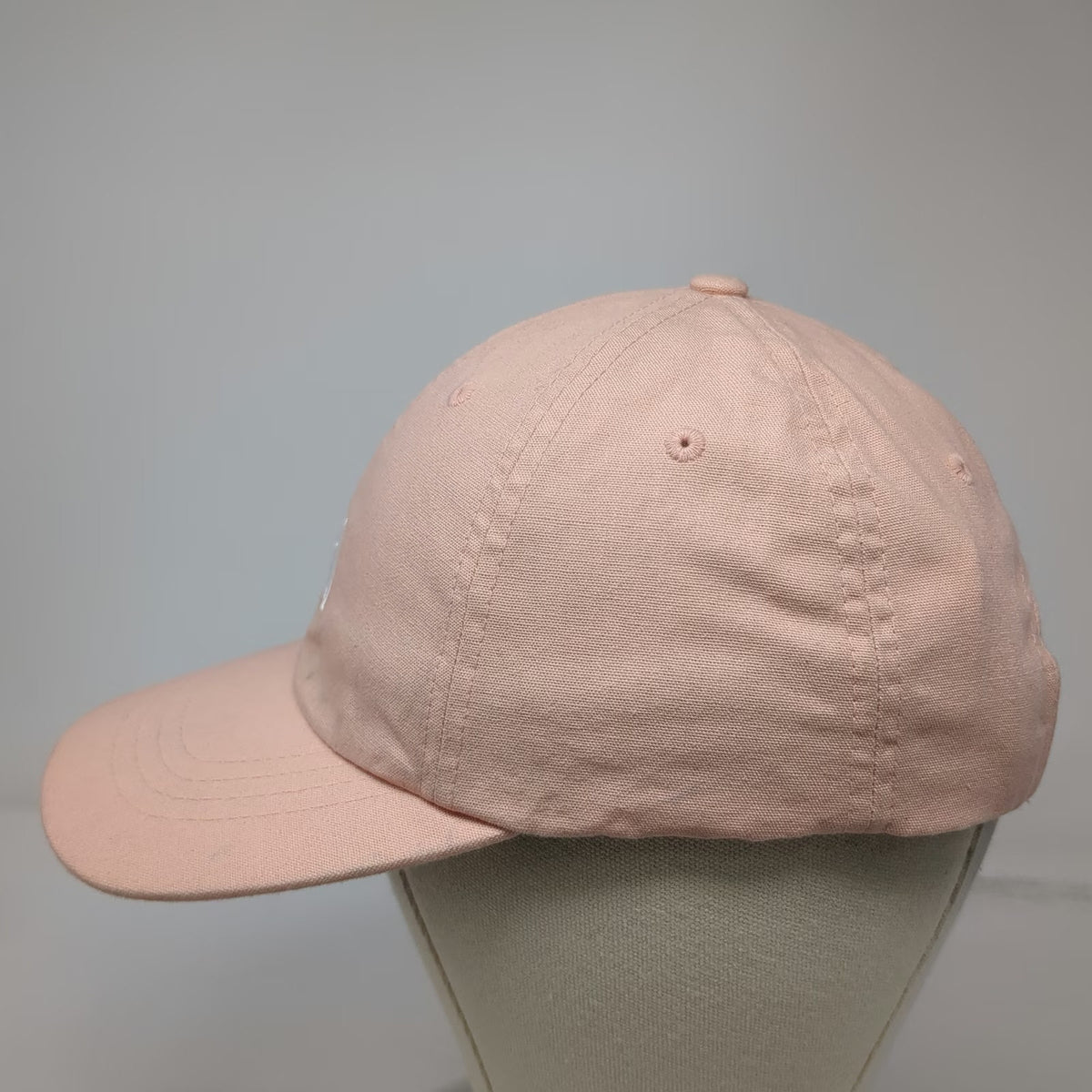 The North Face Baseball Cap Pink One Size Adjustable Embroidered Logo Cotton Hat