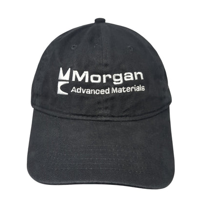 Morgan Advanced Materials Slideback Hat Black One Size Embroidered