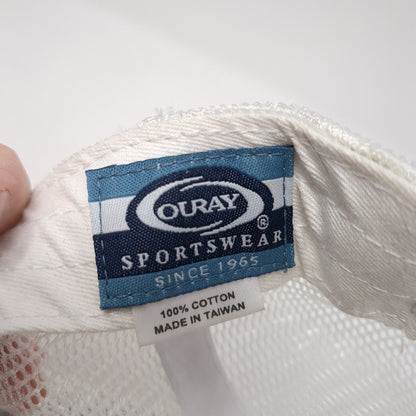 Steamboat 1864 Colorado Snapback Trucker Hat Red OS Adjustable Mesh Back Ouray