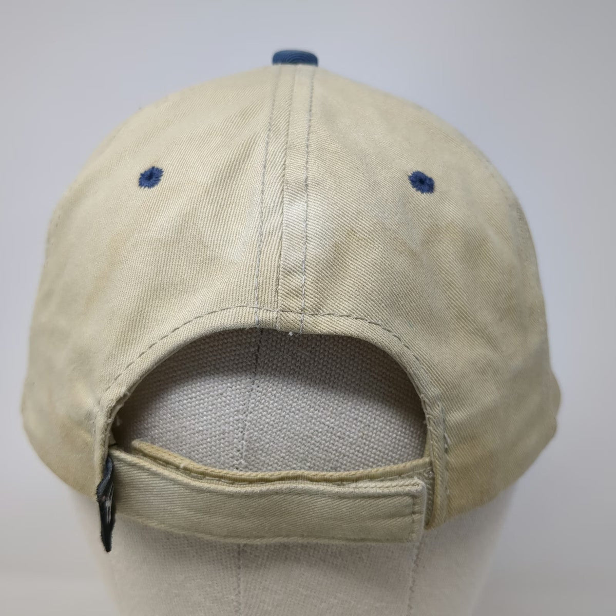 Town Talk Eagle Hills Blue Baseball Cap One Size Strapback Hat Contrast Stitch