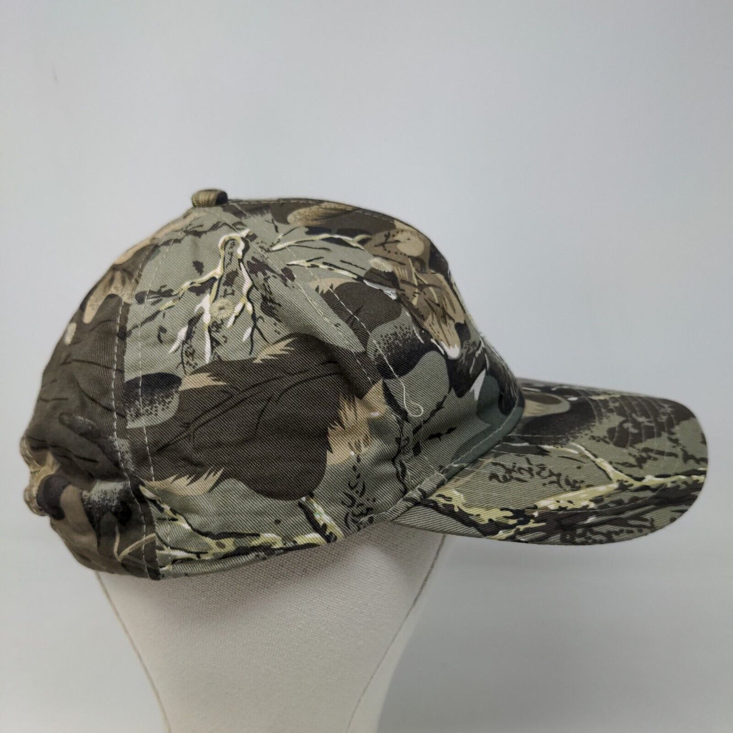Unbranded Men's Snapback Hat Brown Camo Adjustable Embroidered OR Logo Cotton