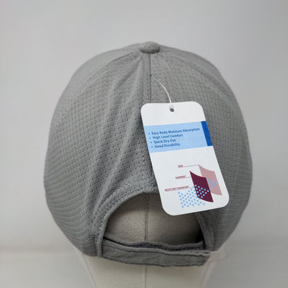 Disney Voluntears Strapback Hat Gray OSFA Adjustable Embroidered W/Tags