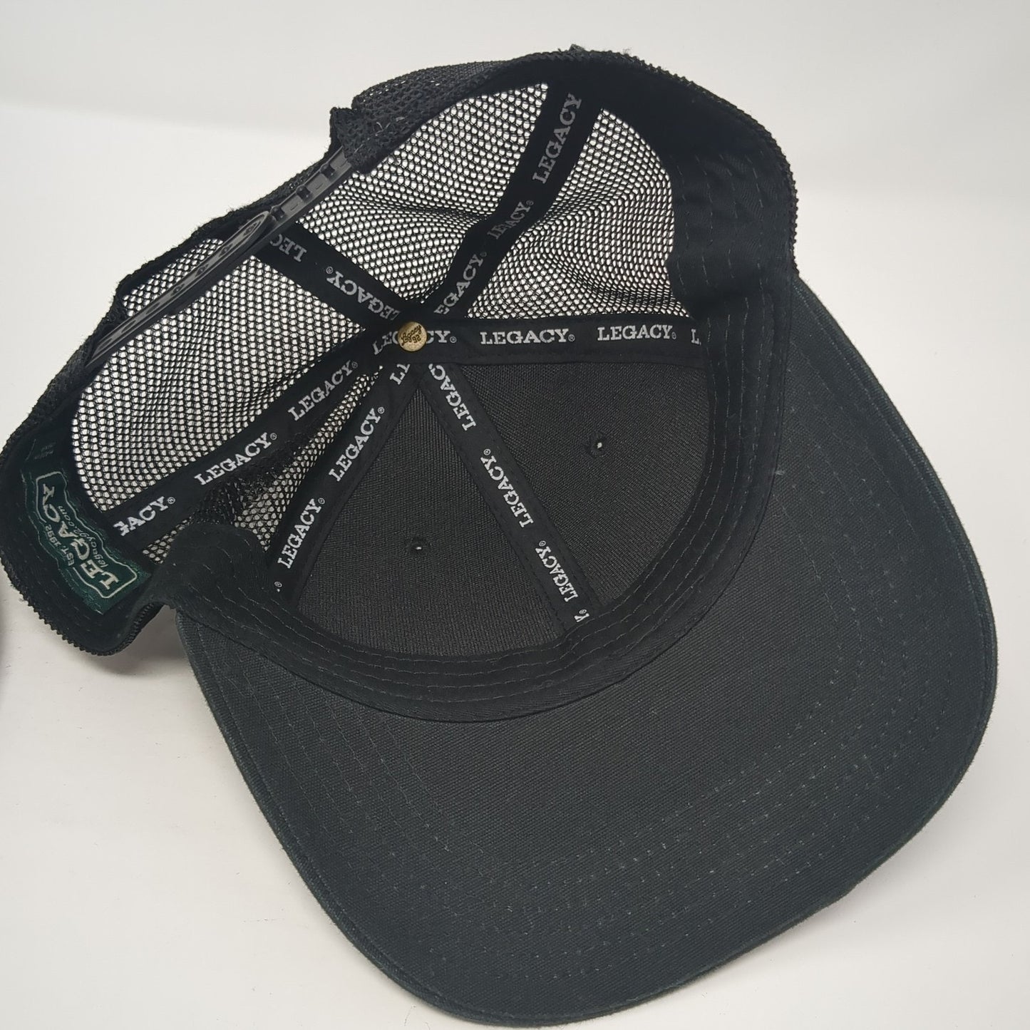 Cat Snapback Mesh Back Trucker Hat Black One Size Adjustable Legacy