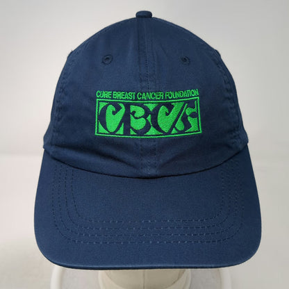 Imperial Baseball Cap Blue One Size CBCF Cure Breast Cancer Foundation Logo Hat