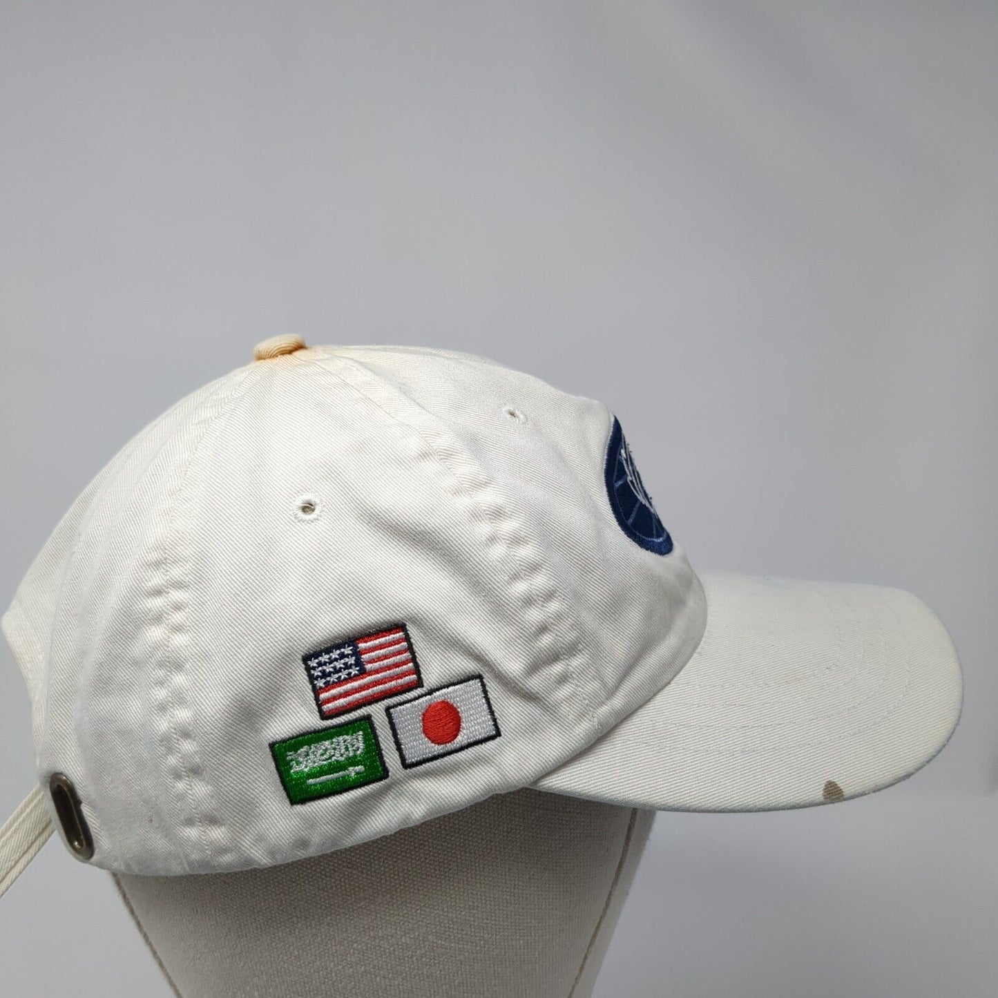 Breeders' Cup Slideback Hat White One Size 6 Panel Gear For Sports