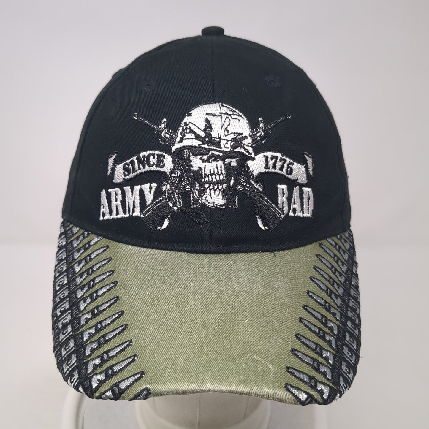 Since 1775 Army Bad Slideback Baseball Cap Multicolor OS Adjustable Eagle Crest