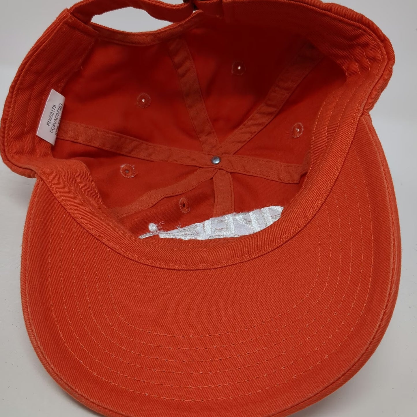 Aperol Spritz Orange Baseball Cap One Size Slideback Embroidered Cotton Hat