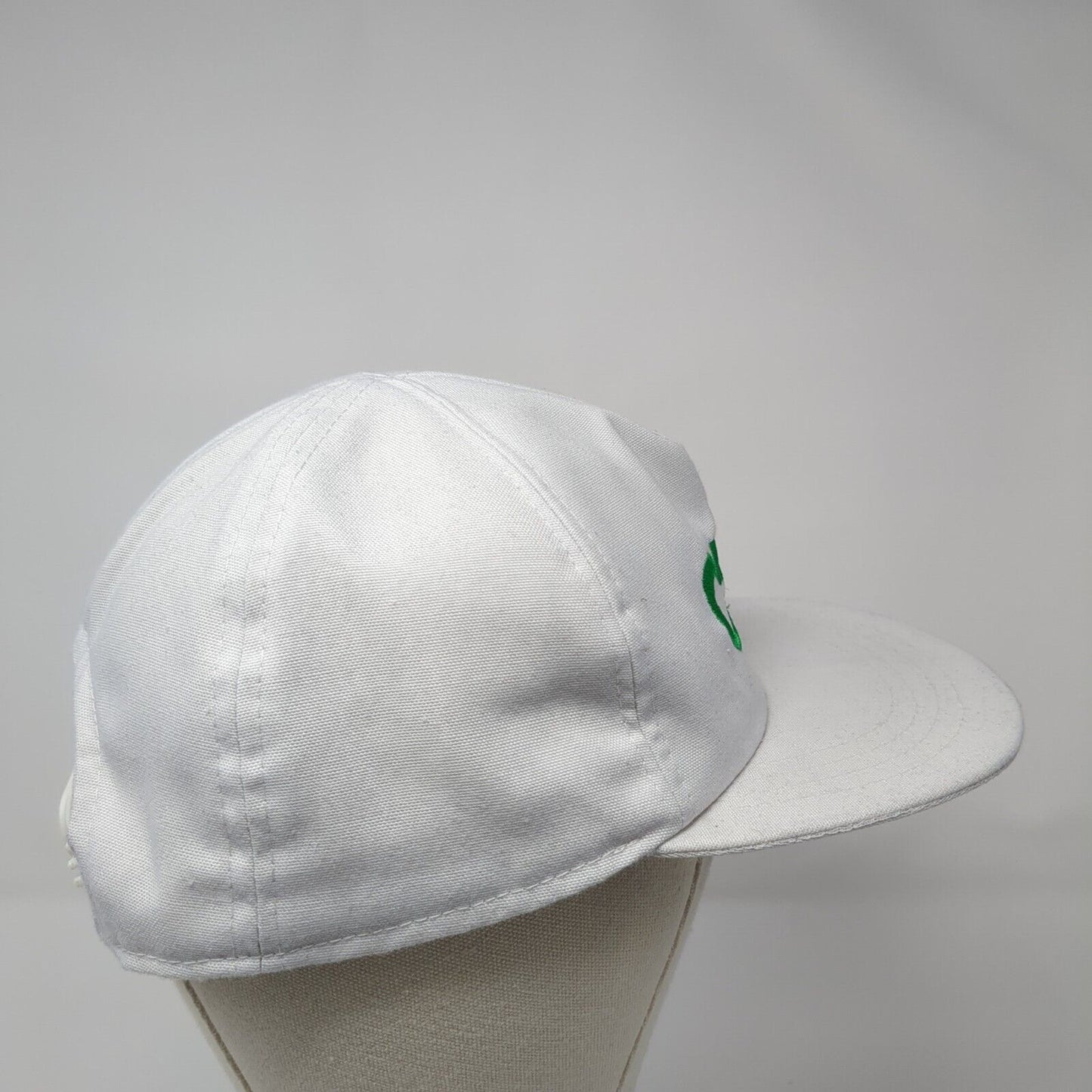CHF Snapback Hat White One Size Adjustable Solid Embroidered Outdoor