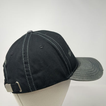 Sons of Anarchy Baseball Cap Black Gray One Size Slideback Suede Brim SAMCRO Hat