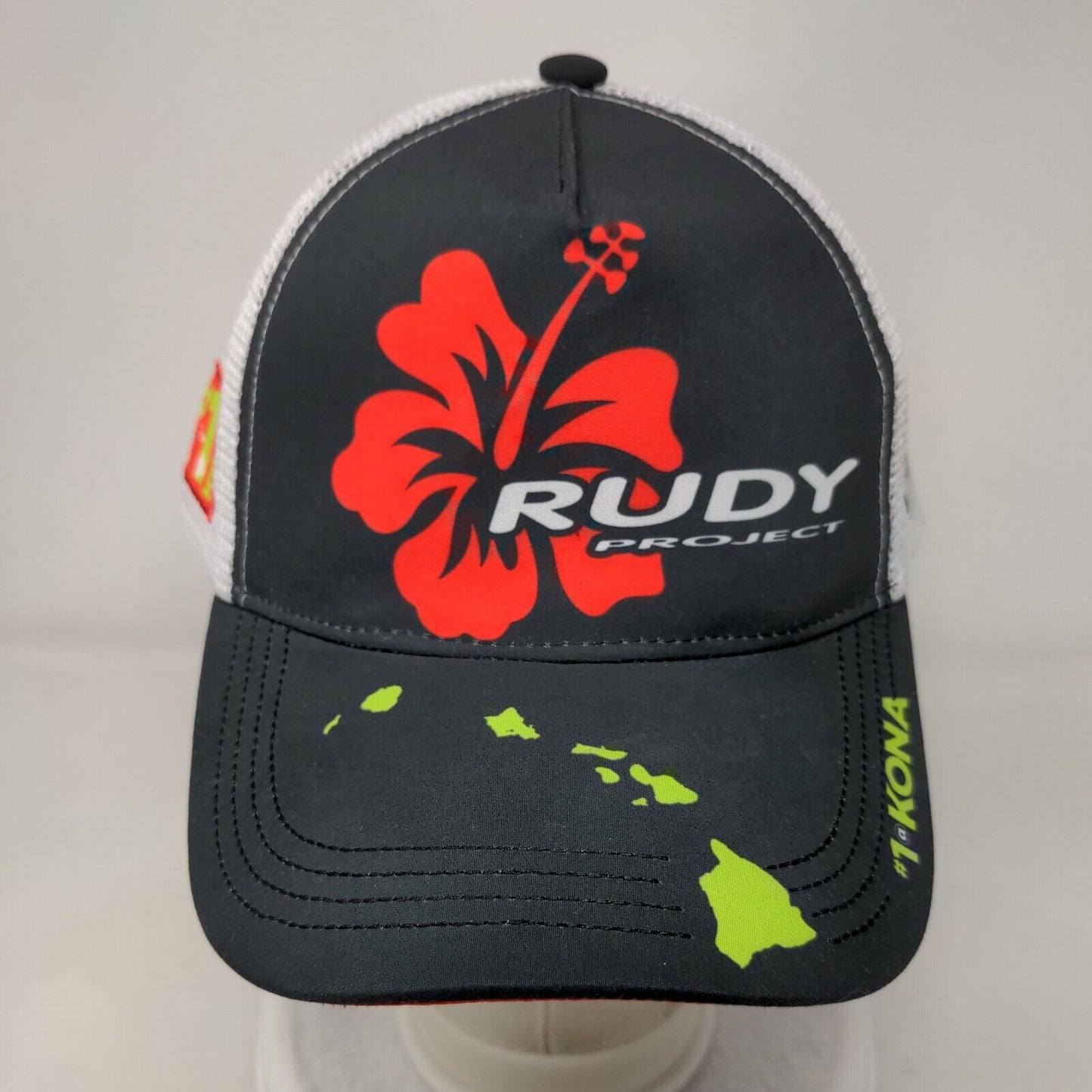 Rudy Project Snapback Trucker Hat Multi One Size Hibiscus Mesh Back