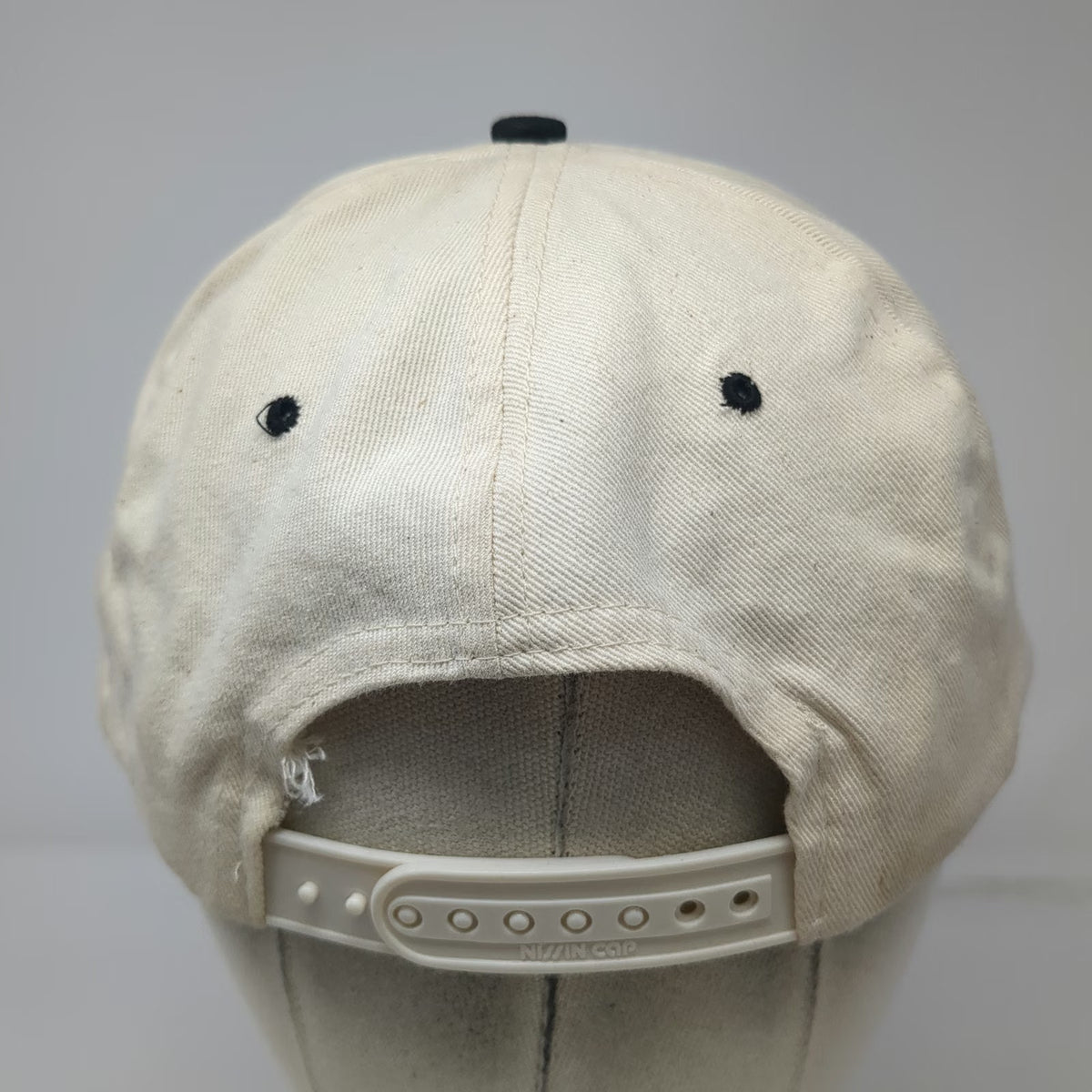 Nissin Cap Snapback Beige One Size Terex Stinger Cranes Construction Work Hat