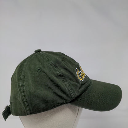 Cabela's Slideback Hat Green OSFM Adjustable Embroidered Logo Vented Holes