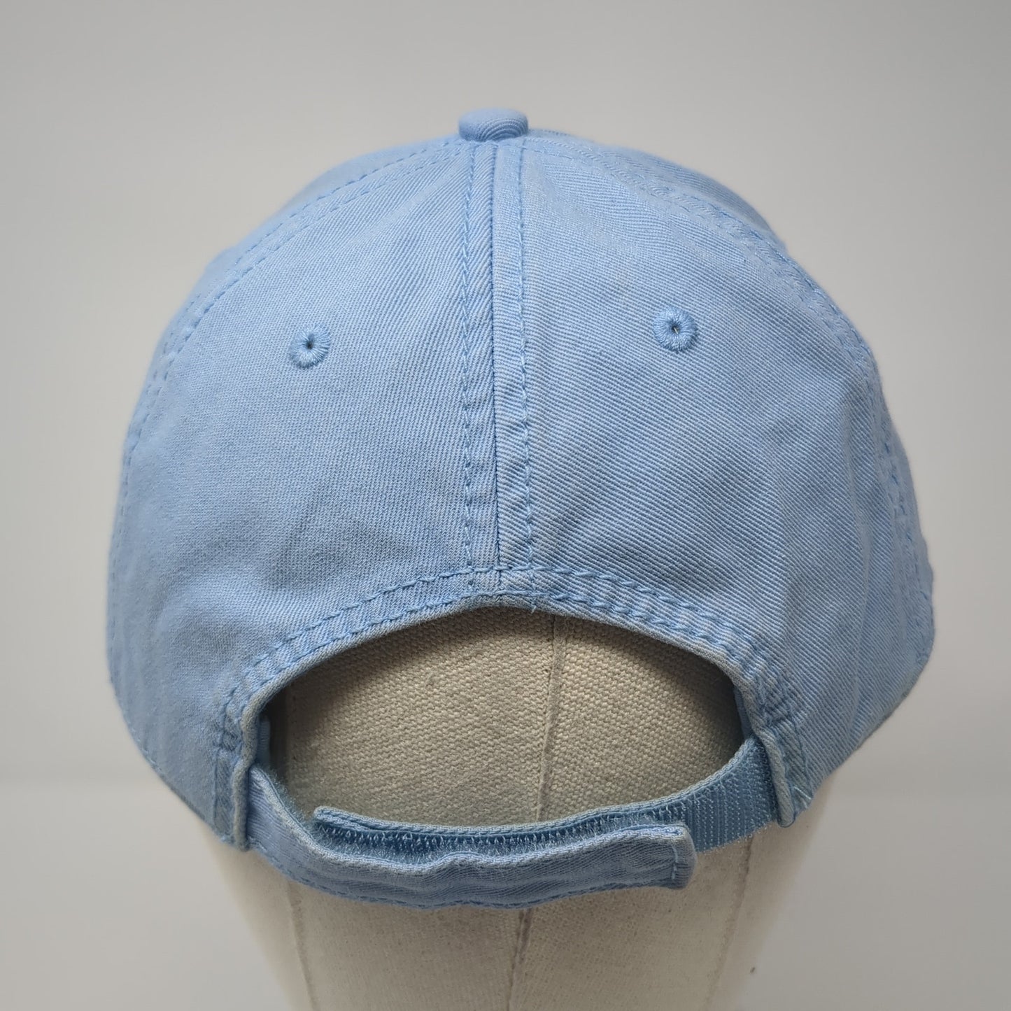 Pineapple Strapback Hat Blue One Size Embroidered Adjustable Outdoor