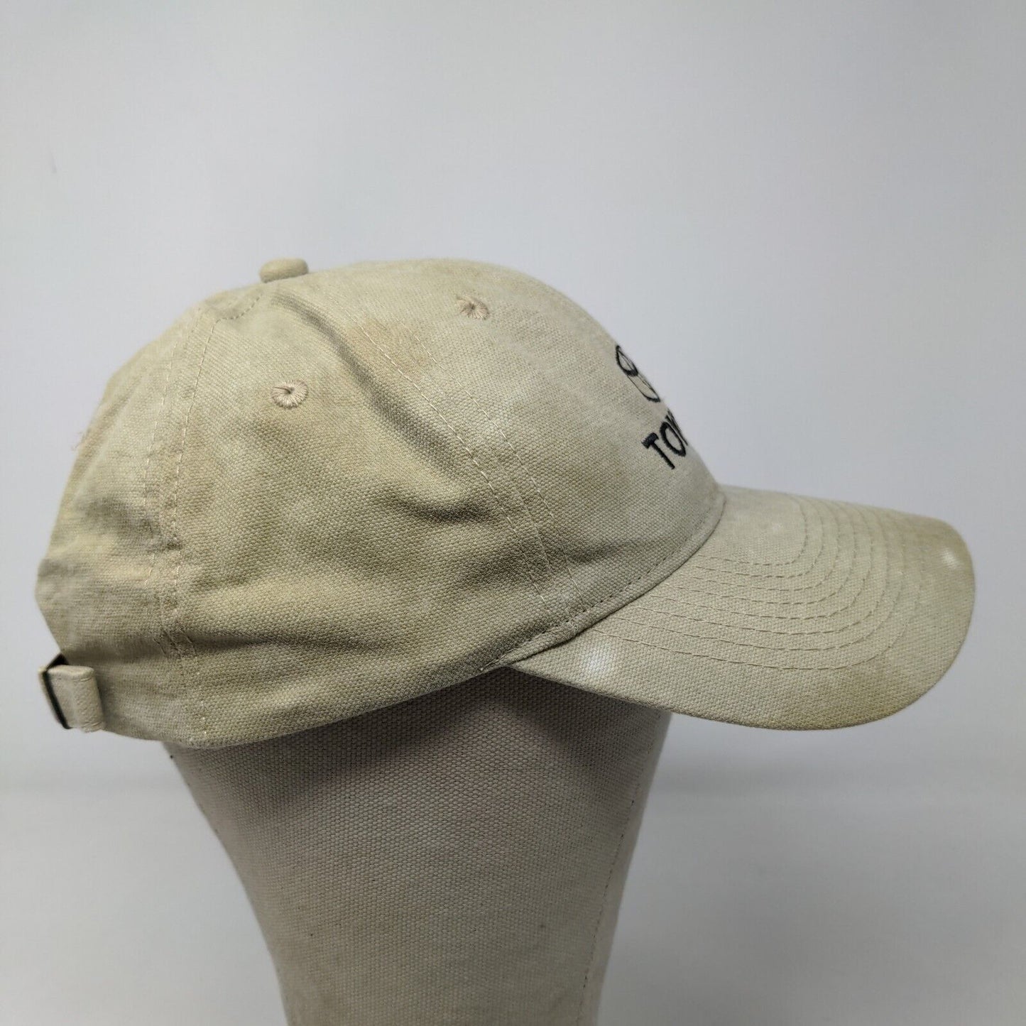 Toyota Men's Slideback Hat Tan Adjustable Indiana State Fair Embroidered Logo