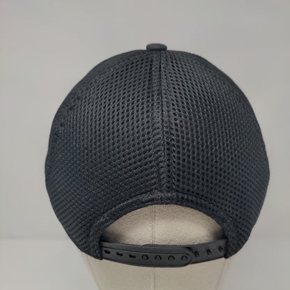 Caracal Snapback Trucker Hat Black OSFM Adjustable 6 Panel 9Forty New Era