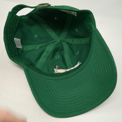 American Needle 2019 Masters Hat Green One Size Baseball Cap Cotton Slideback