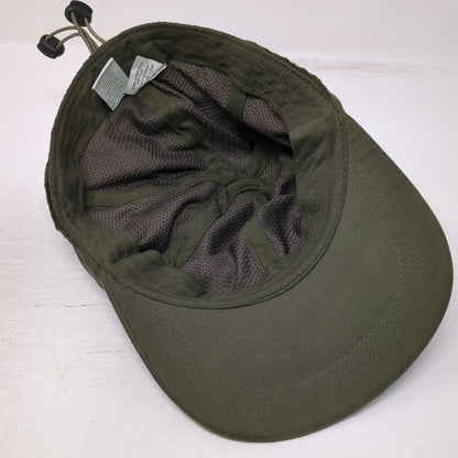 ExOfficio Baseball Cap Green One Size Mesh Lining Insect Shield Toggle Hat